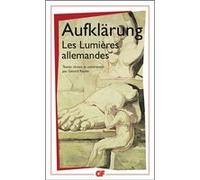 Aufklärung Collectif (Auteur), Gérard Raulet (Edité par)