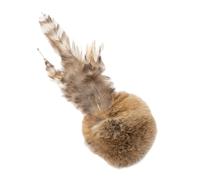 Aufquwk Balle de Jeu pour Chat - 3 Balles Interactives Douces en Poil De Lapin - Jouets Stimulants pour Félin - pour Course Exercice Entraînement Jeu Extérieur Chien Chiot Animal de Compagnie