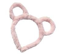 Aufquwk Bandeau de maquillage pour laver le visage, bandeau de beauté pour laver le visage - Bandeau en peluche pour femmes | Mode pour adolescentes, cerceau de cheveux en peluche, fournitures de