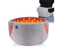 Aufquwk Bouillotte Électrique pour Crampes | Ceinture Chauffante 2 en 1 - Coussin Chauffant Portable | Pour Femmes Adolescentes Adultes Actives Etudiantes A La Maison Au Bureau En