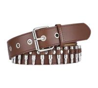 Aufquwk Ceinture noire Rock pour femme,ceintures en cuir à œillets pour femme, Ceinture en cuir PU noir pour femmes, Ceinture punk en cuir doux au toucher pour fête, discothèque, usage quotidien et