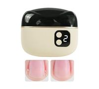Aufquwk Coupe-Ongles Électrique | Repousse-Cuticules avec Lumière LED | Coupe-Ongles Intelligent Avec Collecte Des Rognures Et Stockage | pour Hommes Femmes Seniors Personnes Âgées Bébés Tout-Petits