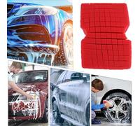 Aufquwk Éponges De Lavage Auto | Brosse Nettoyante Non Rayante pour Voiture | Outil De Lavage Ménager Doux pour Véhicules, Camions, Moto Et Camping-Car