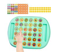 Aufquwk Jeu De Mémoire,Jouets Éducatifs Motifs Animaux Et Fruits - Jeu De Plateau De Retournement Et D'Association | Jeux pour Tout-Petits Famille Maternelle Fêtes