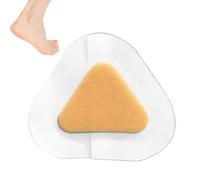 Aufquwk Pansements pour Talons | 50 Pièces Autocollants Anti-Frottement Pieds - Protections Imperméables Discrètes Coussinets Cors Callosités Randonnée Voyage