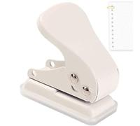 Aufquwk Perforatrice,Perforatrice - Petit perforateur à main - Perforateur en métal à 1 trou, perforateur léger, fournitures scolaires à domicile pour étiquettes artisanales, outil de scrapbooking