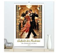 Auftakt der Moderne. Die Ästhetik des Art Déko (hochwertiger Premium Wandkalender 2027 DIN A2 hoch), Kunstdruck in Hochglanz: Ein Jahr voller Glamour: ... Art-Déco-Motiven mit edlen Goldakzenten.