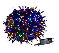 Aufun LED Guirlande Lumineuse extérieure, 50M 500 LED chaîne lumineuse lumières de Noël étanche IP44 avec 8 modes d'éclairage - pour mariage, fête, jardin (colorée)