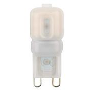 AUFWH 10 pièces ampoule LED 3W 5W G4 G9 ampoule AC 220V DC 12V lampe à LED projecteur lustre éclairage remplacer 20w 30w lampe halogène-G9-3W-AC220-240V (laiteux)_Blanc chaud