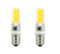 AUFWH 2 pcs/lot LED G4 G9 E14 3W 6W ampoule AC/DC 12V 220V lampe à LED COB projecteur lustre remplacer les lampes halogènes blanc froid/chaud-E14-6W-220V_Blanc froid