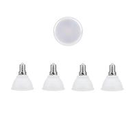 AUFWH 4 pièces Ampoule LED Lampada MR16 GU10 E27 E14 6W 220V-240V Bombillas Lampe LED Spot Lampara LED Spot Lumière 24/120 degrés-E14_120 blanc froid