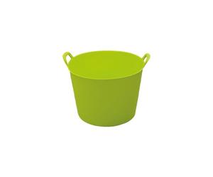 Auge Cabas Ultra-Souple 40 L - Bac Renforcé avec Poignées Confortables pour Gravats, Ciment, Gravier, Végétaux et Terre - Idéal Chantier et Jardin