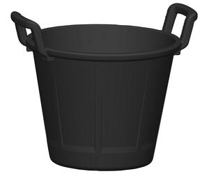 AUGE CAOUTCHOUC ARME 18 LITRES CANARIO AVEC 2 POIGNEES TALIAPLAST - 320225