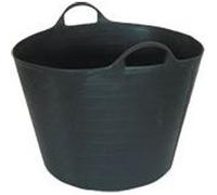 Auge cabas ProChok® 40L - Bac de chantier robuste avec poignées ergonomiques pour gravats, ciment, terre, gravier et végétaux