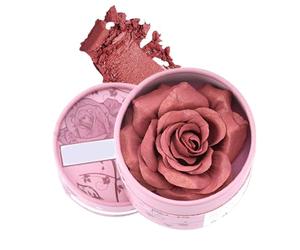 Augenmakeup 3D Creme - AugenmakeuWangen Rouge | 3D Blütenblatt Rosen Make-Up Blush - 3,5g Strahlende Duft Pigmentierter Highlighter Lidschatten Für Gesicht Tages Make-up Reise Bühne Fotografie