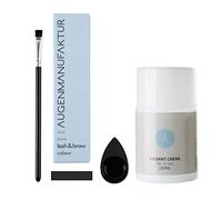 Augenmanufaktur Kit de teinture pour cils et sourcils - Colour Lash & Brow Base Kit pour teindre les cils et les sourcils pour un résultat naturel et durable (Noire)