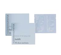Augenmanufaktur Lotion lifting pour les cils Sachets à double compartiment Lotion #1 & Lotion #2 à 10 pièces de 1 ml chacune - rend les cils malléables et les fixe