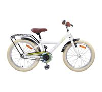 Augerlite Vélo pour enfant en pouces noir avec cadre en acier et siège réglable, guidon pour 2-4 ans, adapté pour trail, route, entraînement, avec frein et sonnette