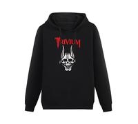 AUGFINDADREAM Azizat Trivium Shirt Heavy Metal Band Men's Warm Hoodie Fluffy Pullover Long Sleeve Sweatshirt with Two Pocket Size 3XL