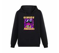 AUGFINDADREAM Funkadelic Parliament George Clinton P-Funk Hoodies Long Sleeve Pullover Loose Hoody Mens Sweatershirt Size S