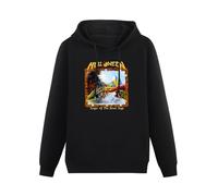 AUGFINDADREAM Men Long Sleeve Printed Hoodies Helloween Keeper of The Seven Keys Part II Heavy Metal KiskeMen's Hoody Sweatershirt Black 3XL