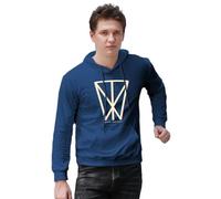 AUGFINDADREAM Men's Within Temptation Glitch Icon Officiële Hoodies Voorannen Navy L