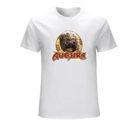 Aughra Circle 80S Movie Men's T-Shirt Unisex White Cotton Hip Hop Print Tee Shirts M
