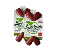 Augie Bones Jouets non toxiques pour chien - Jouets à mâcher durables aromatisés au bacon pour les mâcheurs agressifs - Jouets durables en bioplastique à base de plantes - Fabriqués aux États-Unis