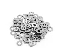 Augiimor Lot de 100 rondelles plates en acier inoxydable de 5/16" (diamètre extérieur de 1,2 mm d'épaisseur) pour vis boulons (M8 x 16 x 1,2 mm)