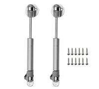 Augiimor Lot de 2 vérins à gaz de 30 N/3 kg, 18 cm de long, ressort à gaz, amortisseur de gaz, support de couvercle, vérins à gaz à ouverture douce pour armoire à jouets