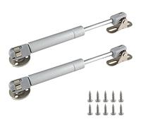 Augiimor Lot de 2 vérins à gaz de 50 N/4,5 kg, 15,2 cm de long, vérins à gaz, vérins à gaz à ouverture douce pour armoire à jouets