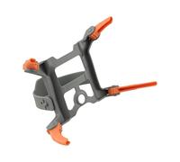 Augmentateur de hauteur pliable pour DJI Mini 5 Pro, support d'installation rapide en PC et silicone pour des prises de vue stables, accessoire de voyage compact, gris