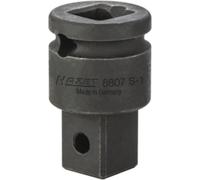 HAZET Pièce d'agrandissement 8807S-1 Carré creux 10 mm (3/8 pouce) Carré plein 12,5 mm (1/2 pouce)