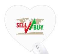 Augmentation des ventes et réduction du manque à gagner Jeux de tapis de souris en forme de coeur