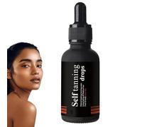 Augmentation naturelle de la mélanine, concentré d'autobronzant, soin du visage autobronzant, autobronzant pour le visage, effet uniforme et naturel (concentration 10 %)
