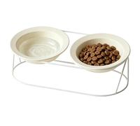 Augmenté,Gamelle d'eau et d'alimentation anti-renversement,Large ouverture Protection du cou Gamelle pour chat surélevée - Pour chiot, chien, soulagement de la fatigue intérieur extérieur Voyage à la