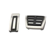 Augmenter la friction Accessoires Intérieurs Voiture Jeu De Couvre-pédales Frein Et D'essence Sport Pour Conduite À Droite RHD Pour VW Pour Golf 7 2012-2019 Empêcher le glissement(AT)