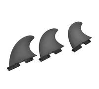 Augmenter la queue gouvernail fendu Sport surf planche de surf canoë ailerons accessoire noir