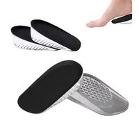 Augmenter la Semelle Intérieure, Semelles Intérieures Augmentées et Respirantes, Talonnette Grandissante Invisibles, Inserts de Soulève-Chaussures Invisibles, Semelles Absorption des Chocs