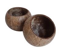 Augnongly Peut Verser la Bougie Bol de Coquille de Noix de, Coquille de Noix de, Bol en Bois de Noix de, Bol de DéCoration, Bol de Rangement