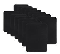 Augshy Lot de 29 écussons thermocollants pour réparation de vêtements, noir, 12,4 x 9,4 cm