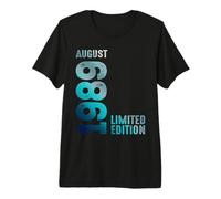 August 1989 Année 1989 Vintage 1989 Édition limitée T-Shirt Haut de Gamme