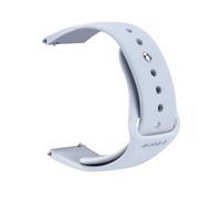 August Audar STR002G-M Bracelet de Remplacement pour Montre Audar E2 - Bracelet en Silicone à Goupille Pression, Compatible Homme et Femme, Etanche et Lavable, Contour 174-223mm - Gris