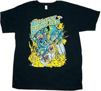 August Burns Red Band Merch Metalcore Rock Tshirt Alternative Black Manches Courtes(Large)