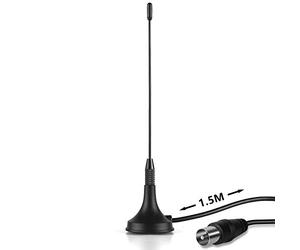 August DTA180 Mini Antenne TV Intérieur TNT HD avec Base Magnétique