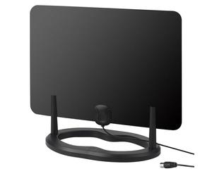 August DTA455 Antenne TV Intérieur Puissante Numérique Plate Haut Gain 5dBi
