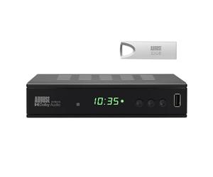 August DVB415 Décodeur et Enregistreur TNT HD - Récepteur HDMI Full HD 1080P avec Lecteur Multimédia PVR pour Enregistrer, EPG, Contrôle du Direct, Contrôle Parental, Péritel, Clé USB 32G Incluse