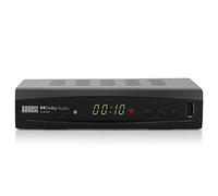 August DVB482 - Décodeur et Enregistreur TNT HD - Regardez et enregistrez simultanément 2 chaînes - Récepteur HDMI Full HD 1080p Contrôle du Direct - Lecteur Multimédia