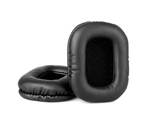 August EAR650 - Coussinets pour Casque August EP650 Oreille x2 - Remplacement de Coussins Mousse pour écouteurs - Paire d’Oreillettes pour Casque Circum Aural Over-Ear Confortable - Noir
