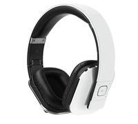 August EP650 - Casque Bluetooth Blanc Sans Fil 4.2 aptX Low Latency Circum Auriculaire avec Micro Léger Pliable Confortable NFC - Casque Audio Homme Femme Compatible iPhone Android TV Ordinateur Sport